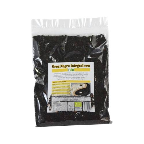 Orez negru, integral, eco-bio, 500g - Deco Italia