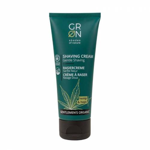 Crema de ras Gentlemens cu canepa si hamei Eco-Bio 75ml - GRN Shades of Nature