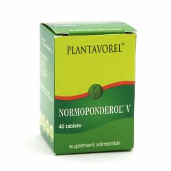 Normoponderol, 40 comprimate
