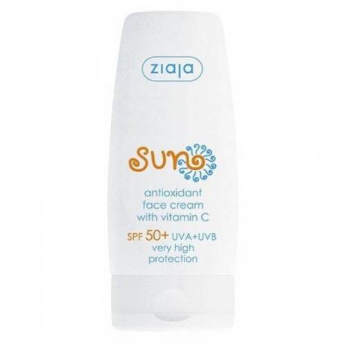 Crema de zi antioxidanta cu vitamina C si SPF 50, 50 ml, Ziaja Sun