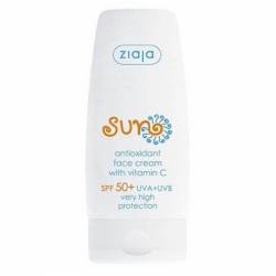 Crema de zi antioxidanta cu vitamina C si SPF 50, 50 ml, Ziaja Sun