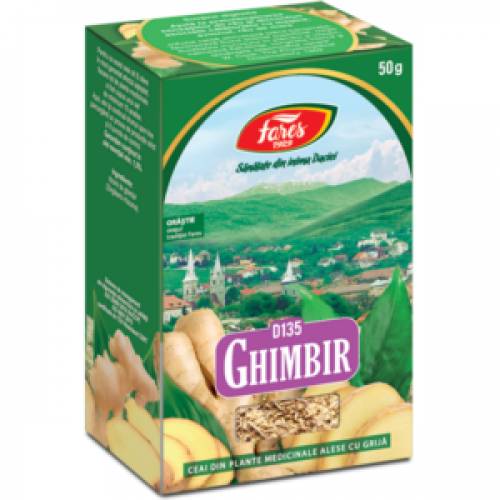Ceai Ghimbir - rizomi - D135 - 50g - Fares