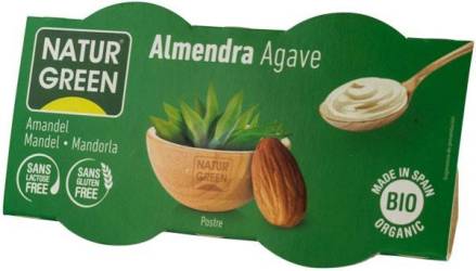 Desert tip budinca cu Migdale si Agave, eco-bio, 2x125g, Natur Green