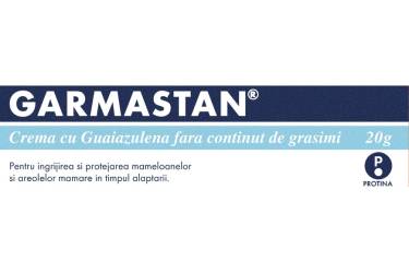 Crema pentru mameloane, 20 g, Garmastan