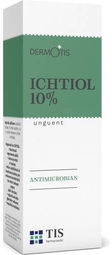 Unguent cu ichtiol 10% Dermotis, 25g, Tis Farmaceutic
