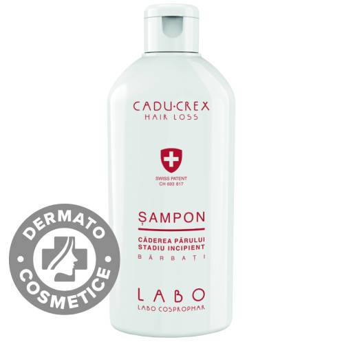 Sampon impotriva caderii parului stadiu initial Cadu-Crex barbati, 200ml, Labo