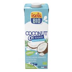 Bautura de cocos cu 0% zaharuri, 1000ml, Isola Bio