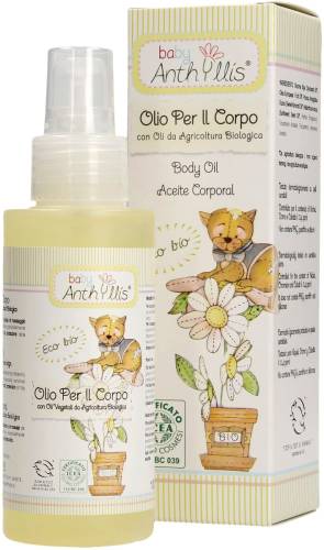 Ulei de corp pentru bebelusi Eco Bio, 100ml, Baby Anthyllis