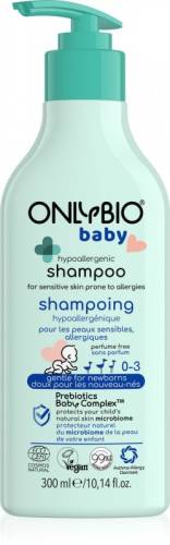 Sampon hipoalergenic pentru bebelusi, 300ml, OnlyBio