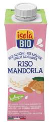 Bautura bio din orez cu migdale, 250ml, Isola Bio