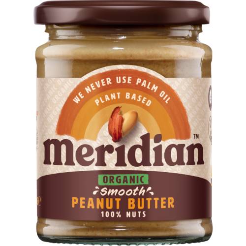 Unt de arahide bio, 280g, Meridian