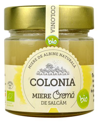 Miere crema de salcam Bio, 270g, Colonia