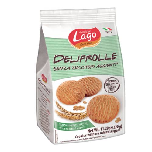 Biscuiti fara zahar, 320g, Lago