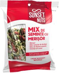 Mix seminte cu merisor, 50g, Sunset Nuts