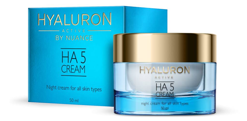 Crema de noapte Hyaluron Active, 50ml, Nuance