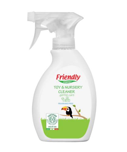 Detergent spray pentru jucarii si suprafete, 250ml, Friendly Organic