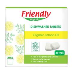 Detergent pentru masina de spalat vase, 450g x 25 tablete, Friendly Organic