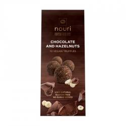 Trufe vegane cu ciocolata si alune 10 bucati, 100g, Nouri
