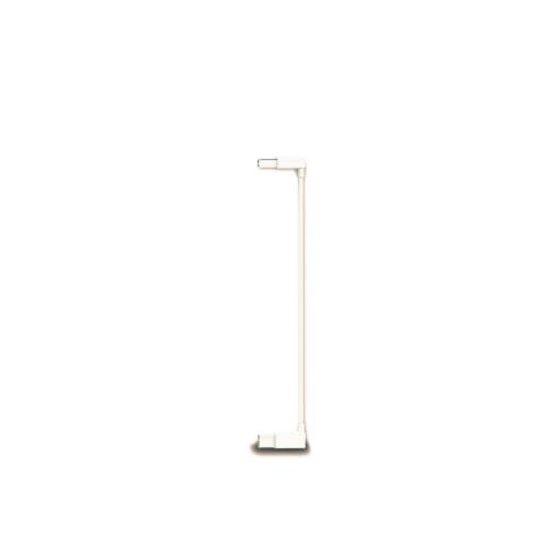 Extensie pentru poarta 7cm Metal Alb Easy Fit, 1 bucata, Noma
