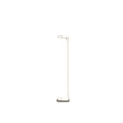 Extensie pentru poarta 7cm Metal Alb Easy Fit, 1 bucata, Noma