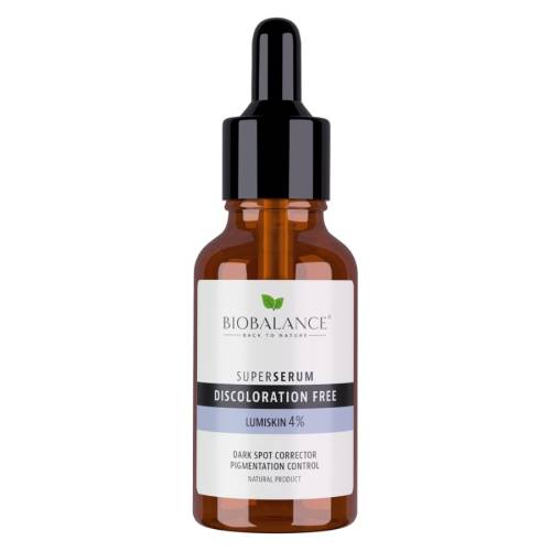 Ser de fata discoloration free Lumiskin 4% Super Serum, 30ml, Bio Balance