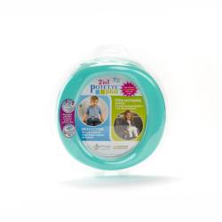 Olita portabila pliabila 2 in 1 15+ luni Turquoise + Verde, 1 bucata, Potette Plus