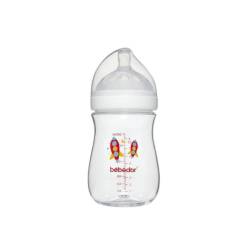 Biberon cu gura larga fara BPA, 240ml, Bebe D' Or