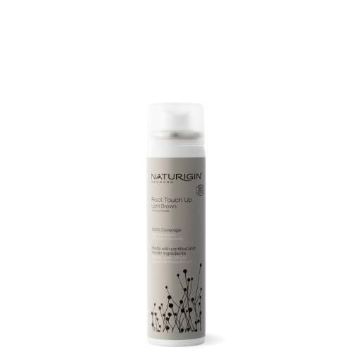 Spray pentru acoperirea temporara a parului alb la radacina Maro Deschis, 75ml, Naturigin