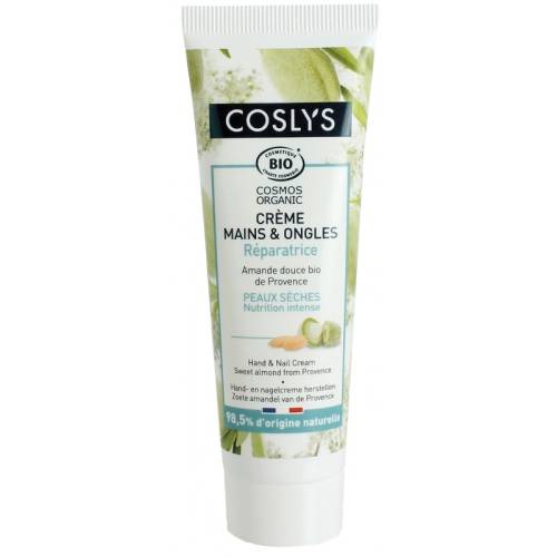 Crema bio de maini si unghii cu migdale dulci, 50ml, Coslys