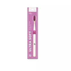 Periuta de dinti pink Ultra Soft, 1 bucata, Woom