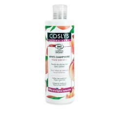 Balsam de par bio cu frunze de piersic pentru ingrijirea scalpului, 240ml, Coslys