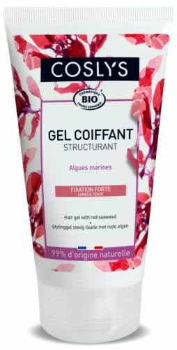 Gel styling bio fixare puternica cu alge marine rosii, 150ml, Coslys