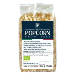 Porumb galben bio popcorn, 350g, Popcrop
