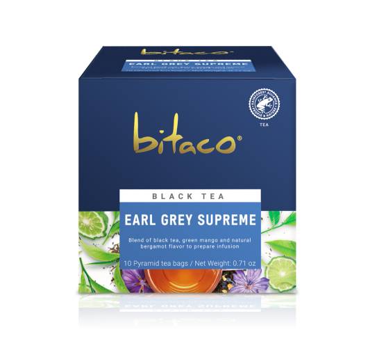 Ceai negru Earl Gray Supreme, 20g, Bitaco