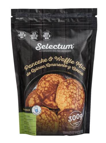 Amestec de clatite si vafe cu quinoa, amarant si ovaz, 300g, Selectum