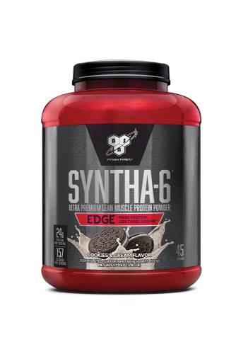Proteine din zer + izolat proteic syntha 6 aroma Cookies & Cream , 1.73kg, BSN