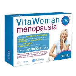 Supliment pentru ameliorarea simptomelor menopauzei Vitawoman Menopause, 60 capsule, Eladiet
