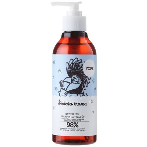 Sampon natural Fresh Grass, 300ml, Yope