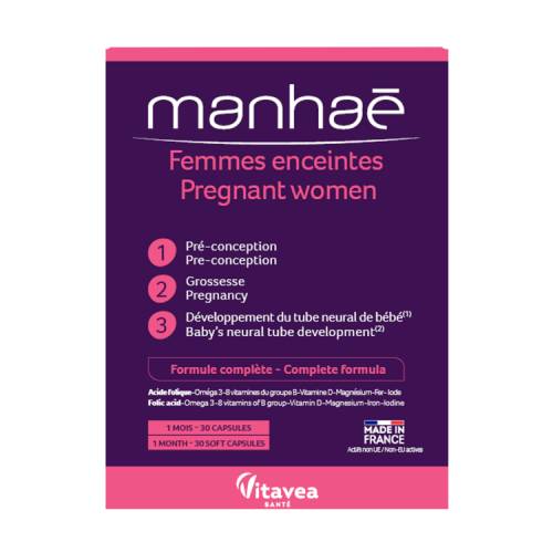 Femmes Enceintes, 30 capsule, Manhae