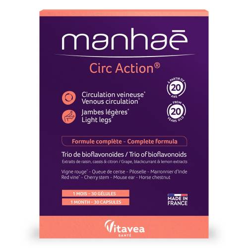 Circ Action, 30 capsule, Manhae