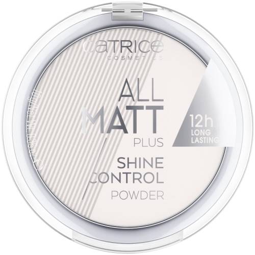 Pudra compacta All Matt Plus Shine Control Powder 001 - Universal, 10g, Catrice