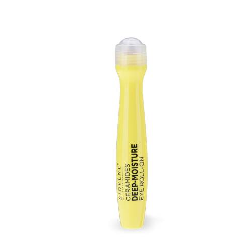 Roll-on pentru ochi hidratant cu Acid Hialuronic si Ceramide Deep-Moisture, 15ml, Biovene