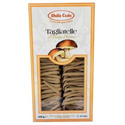 Paste Tagliatelle Eco cu ciuperci porcino, 250g, Dalla Costa