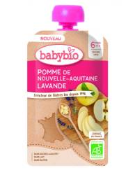 Piure de mere si lavanda Bio, 120g, BabyBio