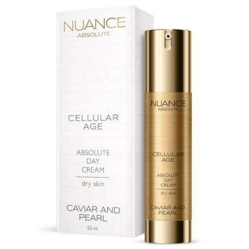Crema de zi pentru ten uscat Caviar and Pearl, 50ml, Nuance